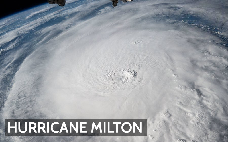 Coastal Storms and Air Quality: Insights from Hurricane Milton