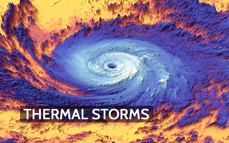 Thermal Fuel: How Temperature Drives Oceanic Storms